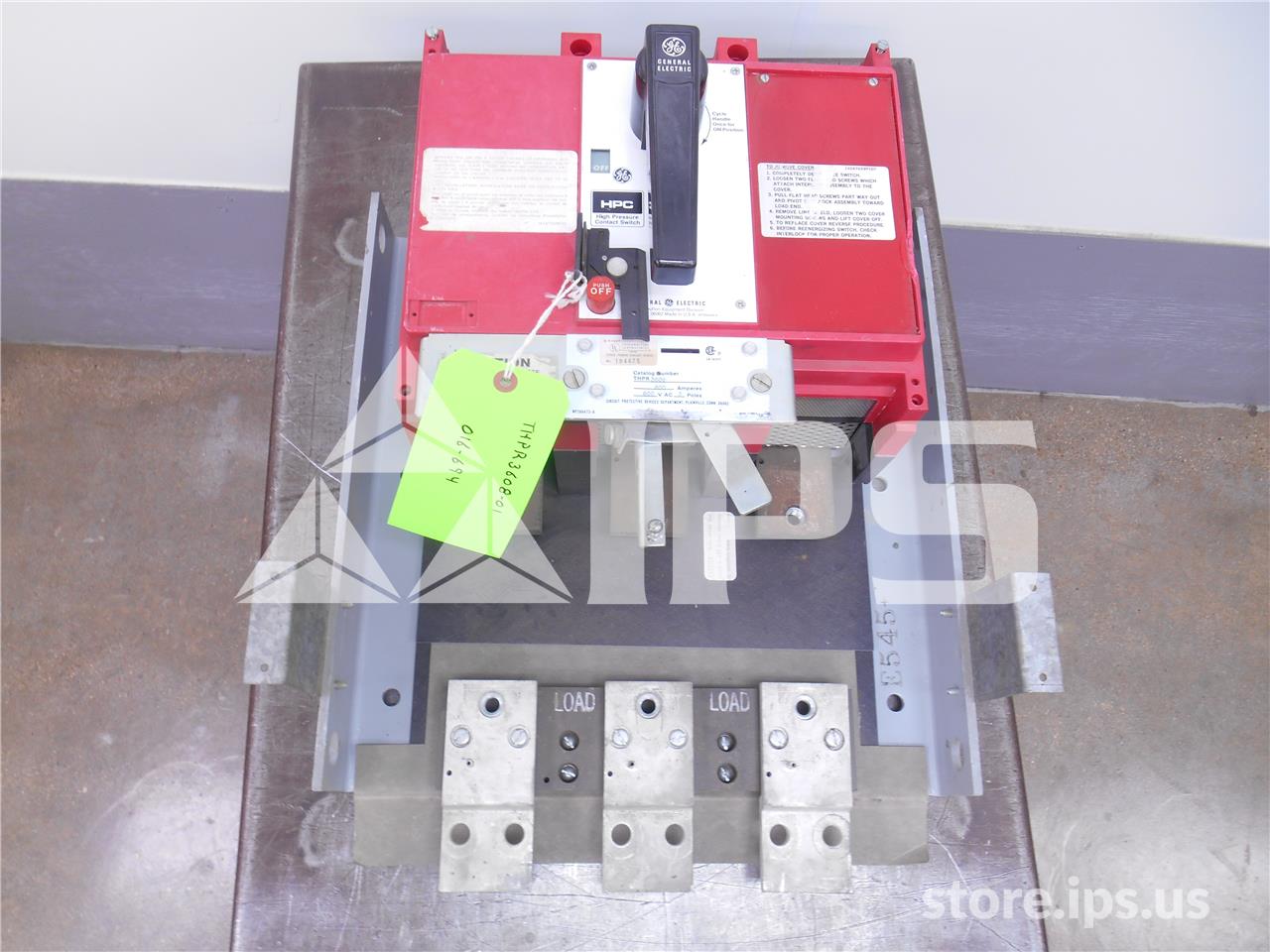 800 Amps GE Thpr Hpc Switch Mo/bi Alimentación superior