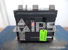 2000 Amps Square D Masterpact Nw20 H2 Eo/bi Wn5ffv41a9sdddxbba 48 Volts DC Control, 48 Volts DC Uv