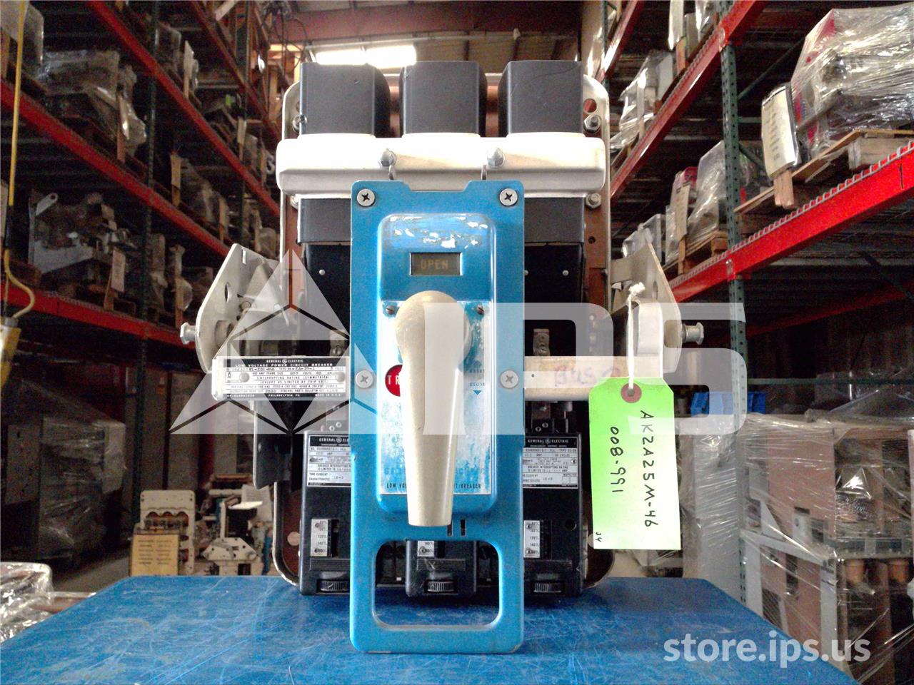 600 Amps GE Ak-2a-25 Mo/do (ak-_a-25) 600 Amps Ec2a 1b-3