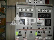 2000 Amps GE Akd-10 Indoor Switchgear 1-2000 Amps Main, Control Section