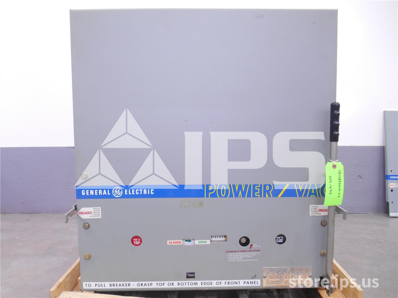 1200 Amps GE Vb 13.8-750-1 Ml-17 (vb 13.8-750) 125 Volts DC Control, 28k Amps Sc, Bottle# 41a2
