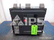 2000 Amps Square D Masterpact Nw20 H2 Eo/bi Wn5ffv41a9sdddxbba 48 Volts DC Control, 48 Volts DC Uv