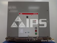 3000 Amps ABB Amvac Ma3d3100000000p 125 Volts DC Control, Dual Secondary Disconnects With Undervoltage Trip