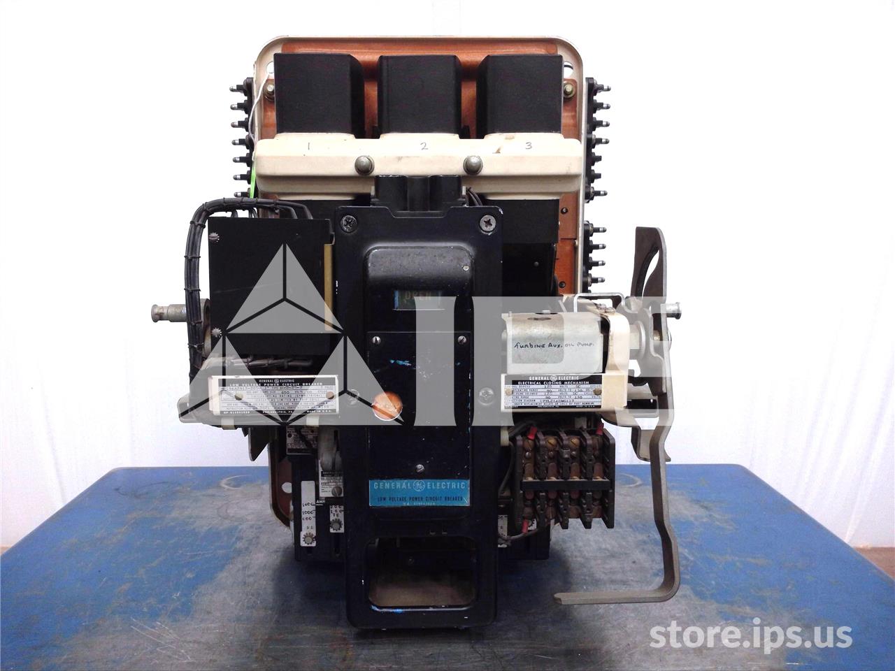 600 Amps GE Ak-2-25 Eo/do 125 Volts DC Control, Ec-1 200 Amps 1b-2b-3