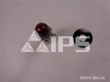 GE Et-16 Led Red Indicating Light Assembly New Red Transparent Cap, 240vac, 4800 Ohm Resistor
