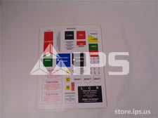 National Switchgear Nss akru breaker label kit new 019-510