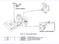GE Closing Spring Discharge Linkage Assembly For Akr-30 / Akr-50