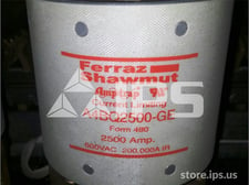 Abb / Ite / Bbc 2500 amps, ite/gould, a4bq2500-ge, current limiting fuse surplus011-109