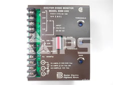 Basler Edm-200 Exciter Diode Monitor Input 120-600vac, 10 Amps
