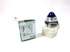 Square D 120 Volts AC Pilot Light Unused Surplus 30mm, Incandescent Blue