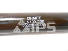Ohmite 20k Ohm Resistor 100 Watts @ 1400 Volts