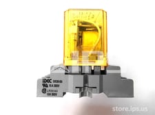 Deltrol 24 Volts DC Control Relay With Idec Sr3b-05 Base