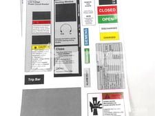 Nss Rl Breaker Label Kit New For Sa Black Face Rl, Non Oem