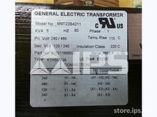 GE 2/4:1 Control Power Transformer 5kv Amps 240/480:120/240