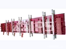 WH 600 Amps Three Phase Vertical Bus Section For 2100 / 5 Star Mcc