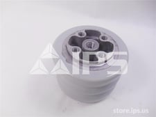 Seves Porcelin Stand Off Insulator 3.5 Inch 5 KV 3/8-16 4 X 4 Hole Pattern, 5/8 Center Hole