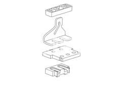 Ch Stationary Main Contact Assembly Kit For Mdsx 1200 Amps / 1600 Amps / 2000 Amps / 3200 Amps / 4000 Amps /