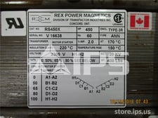 Rex Three Phase Autotransformer 45kv Amps New 2300:50-65-80-100%