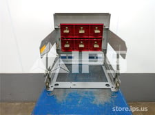 Abb / Ite / Bbc 1600 amps, ite, c1235-10-0000, red kline drawout substructure surplus012-869