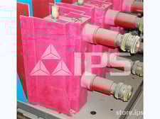 ABB Vacuum Interrupter Pole Base Assembly For 15vhk, 1200a, 19.3k Amps Sc, Bottle# Vb1-1212-25, Model O5a