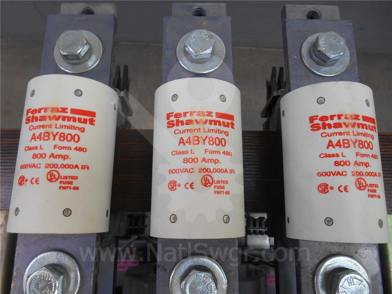 800 Amps Shawmut Current Limiting Fuse For La, Class L