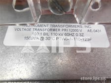 Iti 100:1 Ptw5 Potential Transformer Unused Surplus 15kv, 110 KV Bil, Single Fuse