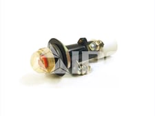 GE Et-16 Led Amber Indicating Light Assembly Amber Led With Clear Cap, 125vdc, 2000 Ohm Resistor