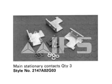 WH Stationary Main Contact Assembly Kit For Type Adm Switch, 600 Amps / 1200 Amps