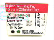 4000 Amps WH Rating Plug 4000 Amps Ct For Digitrip 100 Series