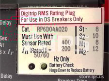 200 Amps WH Rating Plug 400 Amps Ct For Digitrip 10 Series