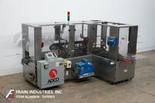 Adco #16BSS Tri-seal, in-line, Stainless Steel, high speed, continous motion, carton closer & sealer, 20-80
