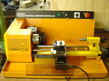 Emco #A6B, compact 5 CNC lathe, 5" swing, 12" centers, tooling included, excellent, $3000