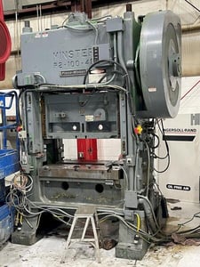 100 Ton, Minster #P2-100-48 Piece-Maker, straight side double crank press, 3" stroke, 17.5" Shut Height