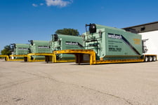 75000 PPH Cleaver-Brooks/Nebraska #NOS-2A-67, WT, 350 psig drip proof, low NOx, gas/oil, trailer mounted, NOx