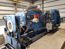 Wirth Pipe Bevelers #RBd-100/610/8m, 4.5"-24" size, dual machines w/transfer system, 1977