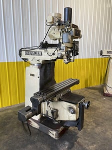 Image for Chevalier #3VH, vertical mill, 10" x50" tbl, 3 HP, Proto-Trax M2,60-4500 RPM, power draw bar, #14932