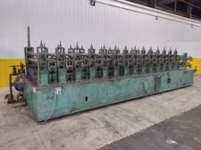 14 Stand, ASC #M-0150.19, dual hght panel rollformer, 3.5" arbor, 50" rollspace, 1996