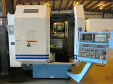 Huffman #HS-155P, CNC tool & cutter grinder, 16" X, 16" Y, 16" Z, 5-Axis, Fanuc 15MB, automatic lube, 2002