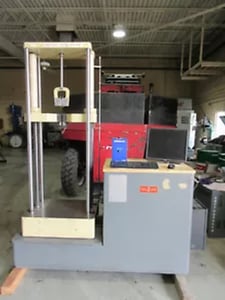 12000 lb. Tinius-Olsen, unvi. tester, tensile & compression, electro mechanical, 4' tension