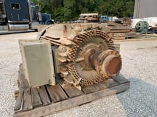 300 HP 1800 RPM General Electric, Frame 509LL, TEFC BB, 460 Volts