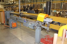 120" Appleton #D21SH1010, automatic tube core cutter, 6" dia core