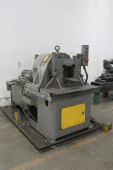 4" Torrington Vaill #511, tube end former, 3" clamp stroke, automatic lube