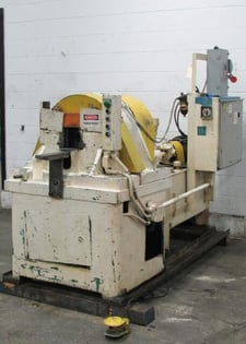 4" Torrington Vaill #511, rotary tube end former, 3" clamp stroke, automatic lube