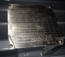 450 HP 1200 RPM ABB, Frame 355M/L, TEFC, 460 Volts