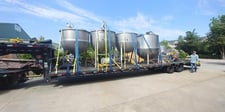 500 gallon Lee kettle, 316 Stainless Steel, 100 psi jacket, open top, 62" OD, refurbished, #9814