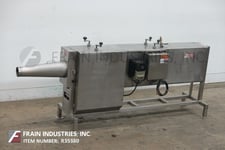 Urschel #VSC, automatic slicer for uniform segment, slab & strip cuts, up to 4" diameter, mounted on