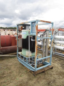 General Electric Osmonics, reverse osmosis system, 15 GPM, skid mounted