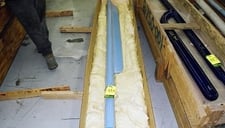 750/1000 gallon Pfaudler, glass lined fin baffle