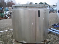 500 gallon Glass lined reactor body