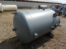 750 gallon Dedietrich, glass lined receiver, 55 psi internal, 1977